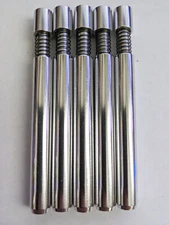 Self Cleaning Metal One Hitter (Pack of 5 Silver) Spring Loaded Dugout