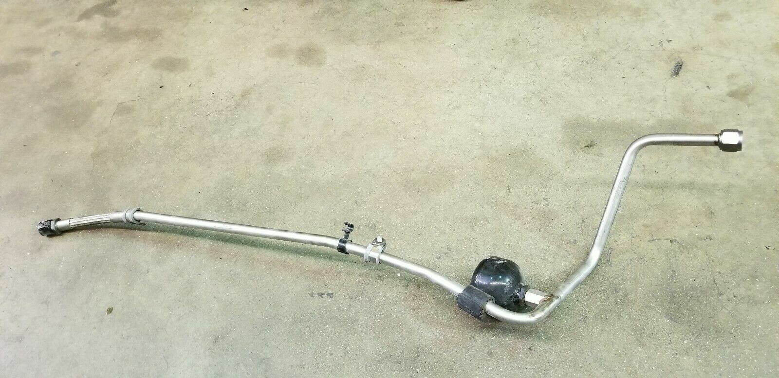 MCLAREN MP4-12C REAR RIGHT SHOCK ABSORBER OIL LINE PIPE ACCUMULATOR OEM 11B0382