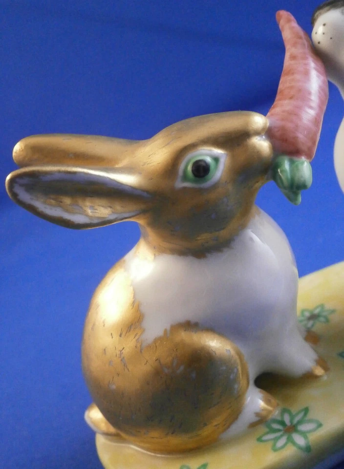 Nymphenburg Porcelain Terletzki Scherf Bunny Figure Figurine Porzellan Figur - Image 3 of 4