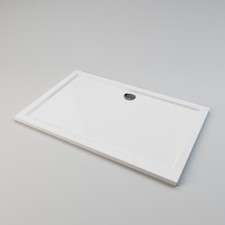 Stone Shower Tray For Bathroom Square/Rectangle Enclosure 700-1700mm -Free Waste