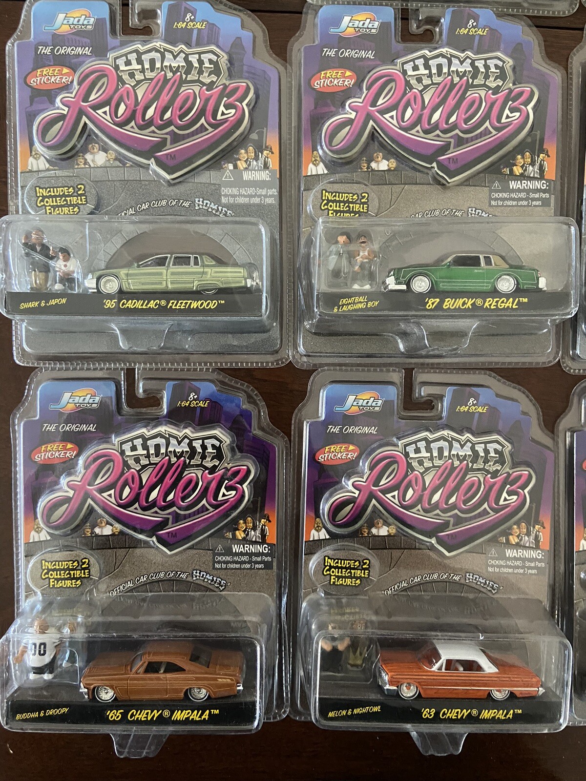 Jada Toys Homie Rollerz Set Of 12 | eBay