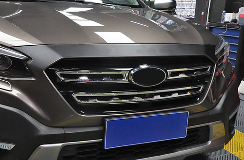Black Vinyl decal Front Grille Hood Bonnet trim For Subaru Outback 2020-2025 - Picture 4 of 4