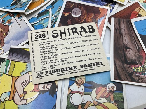 Lotto Figurine Panini SHIRAB 1981 Nuove 121 Pezzi# NA - Picture 4 of 4
