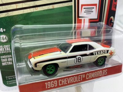Chevrolet Camaro RS  TEXACO  GREEN MACHINE  Maßstab 1:64  MEGA RARITÄT  OVP  Neu