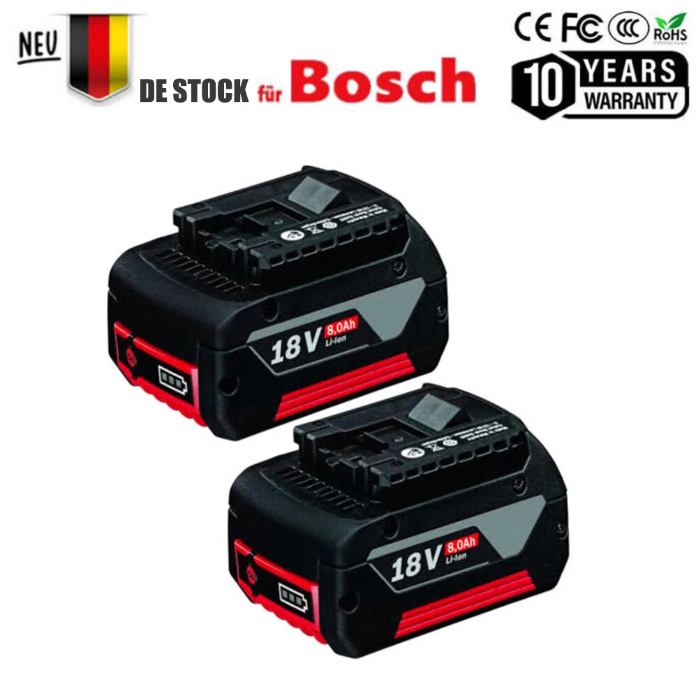 Batterie Bosch 18V 3Ah Originale - Avec LED Et Garantie 2 Ans