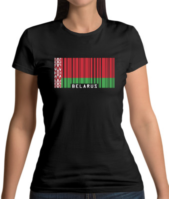 Weißrussland Flagge Damen T-Shirt - Minsk - Weißrussisch - Land - Flaggen - Reise