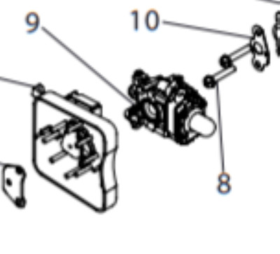 ARDISAM 300428/27895 Carburetor FOR 33CC HP ENGINE FIT 8-INCH STINGRAY ICE AUGEr