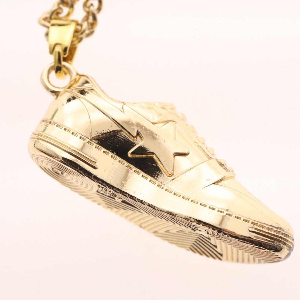 美品✨ YA−MAN STA-206P GOLD A BATHING APE BAPE STA Necklace Novelty Sneakers Gold 4 x