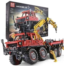 Mould King 13146 RC Logging Vehicle 8×8 Off Road Truck Technic Forestry Car MOC