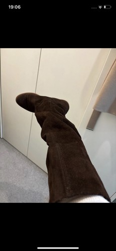 Zara Leather Boots Size 5 - Picture 2 of 10