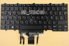 New for Dell Latitude E5450 E7450 E5470 E7470 keyboard Latin Spanish Backlit