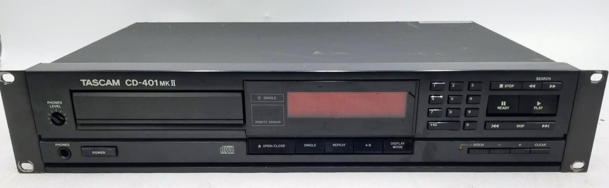 TASCAM タスカム　CDプレーヤー　CD-401 業務用CDプレーヤー Yahoo!オークション -「tascam cd 401」の落札相場・落札価格