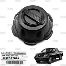 Black Wheel Center Cap Fits Nissan Frontier Navara D40 Pick Up 2006 2014