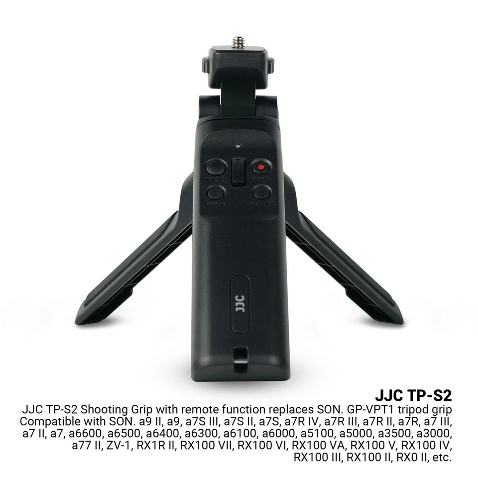 Shooting Grip Remote Control Tripod for Sony RX100 II III IV V VA VI VII RX0 II - Image 2 of 4