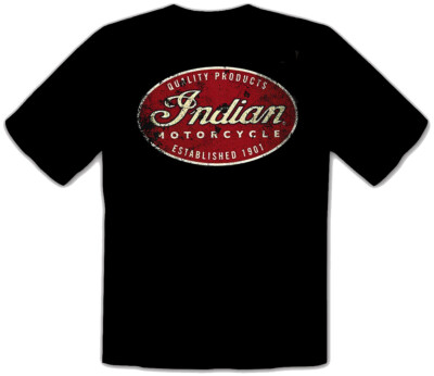 Indian Panhead angels mc motorradclub biker chopper SCHWARZE T-Shirt -172