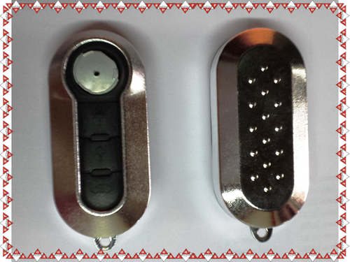 COVER CHIAVE FIAT - SILVER                                              - Foto 1 di 3