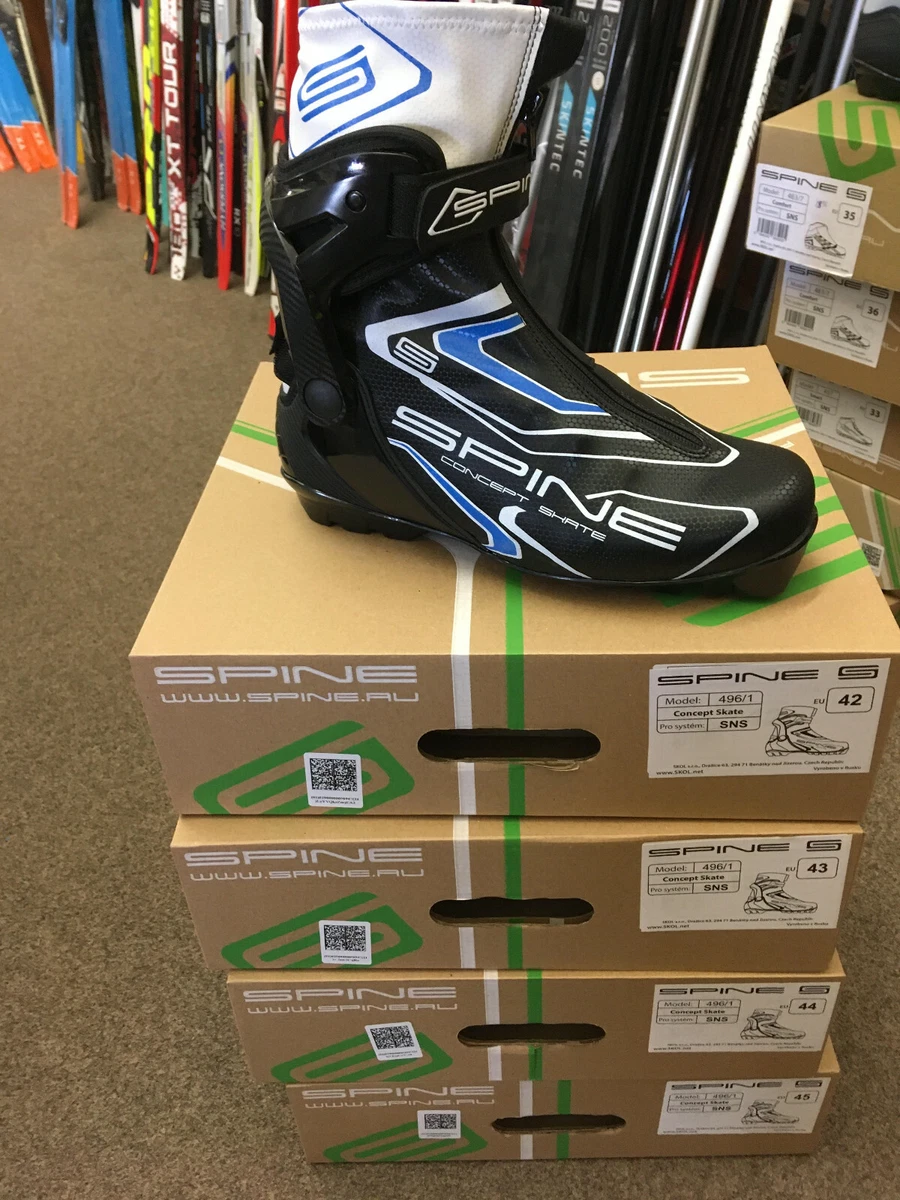 Cross country skiing shoes spine concept skate SNS NEW 45