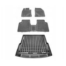 Satz Fußmatten und Matte für Toyota AVENSIS III Wagon / Kombi ohne Seitennischen