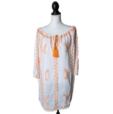 open lace back dress Juliet Dunn Blouson Dress