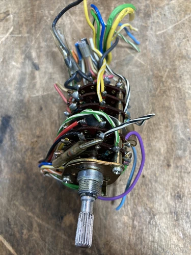 Vintage Pioneer QX-747 Quad Receiver function switch