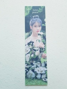 K Pop Iu Mini Album Love Poem Official Iu Photocard Ebay