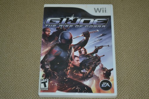 G.I. Joe: The Rise of Cobra (Nintendo Wii, 2009) Complete Fast Shipping