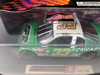 NASCAR Kenny Schrader #33 Race Image 1:43 Diecast SL0897 | eBay