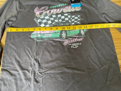 NEW Kid’s Corvette T-shirt-size Large 10/12 Licensed By GM - Picture 3 of 4