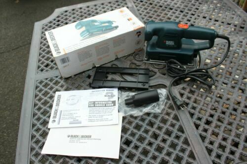 Vintage Black and Decker 7414 Orbital Sander Rare Cool Tools Double  Insulated