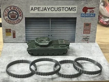 Vintage Lesney Matchbox: Centurion Tank Mark III Diecast (GREY TRACKS ONLY)