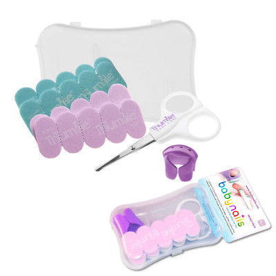 Baby Nails Wearable Baby Nail File by Thumble Baby Care (Mixed Pack)