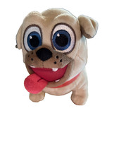 Disney Puppy Dog Pals Roly Pug Plush Stuffed Animal 6  Just Play