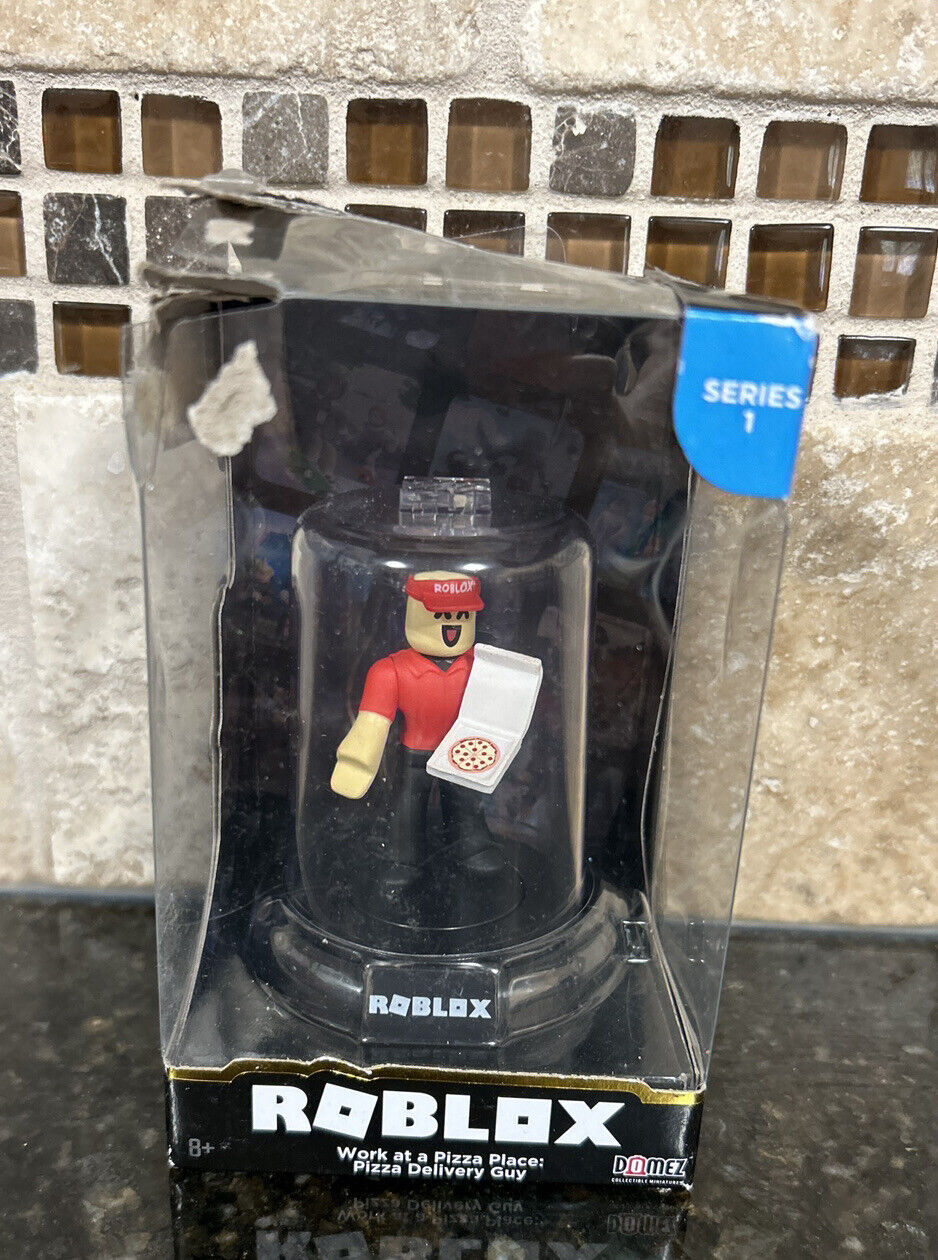 Roblox Series 1 15th Anniversary Domez Action Figure Pizza Delivery Guy