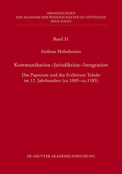 Kommunikation - Jurisdiktion - Integration | Andreas Holndonner |