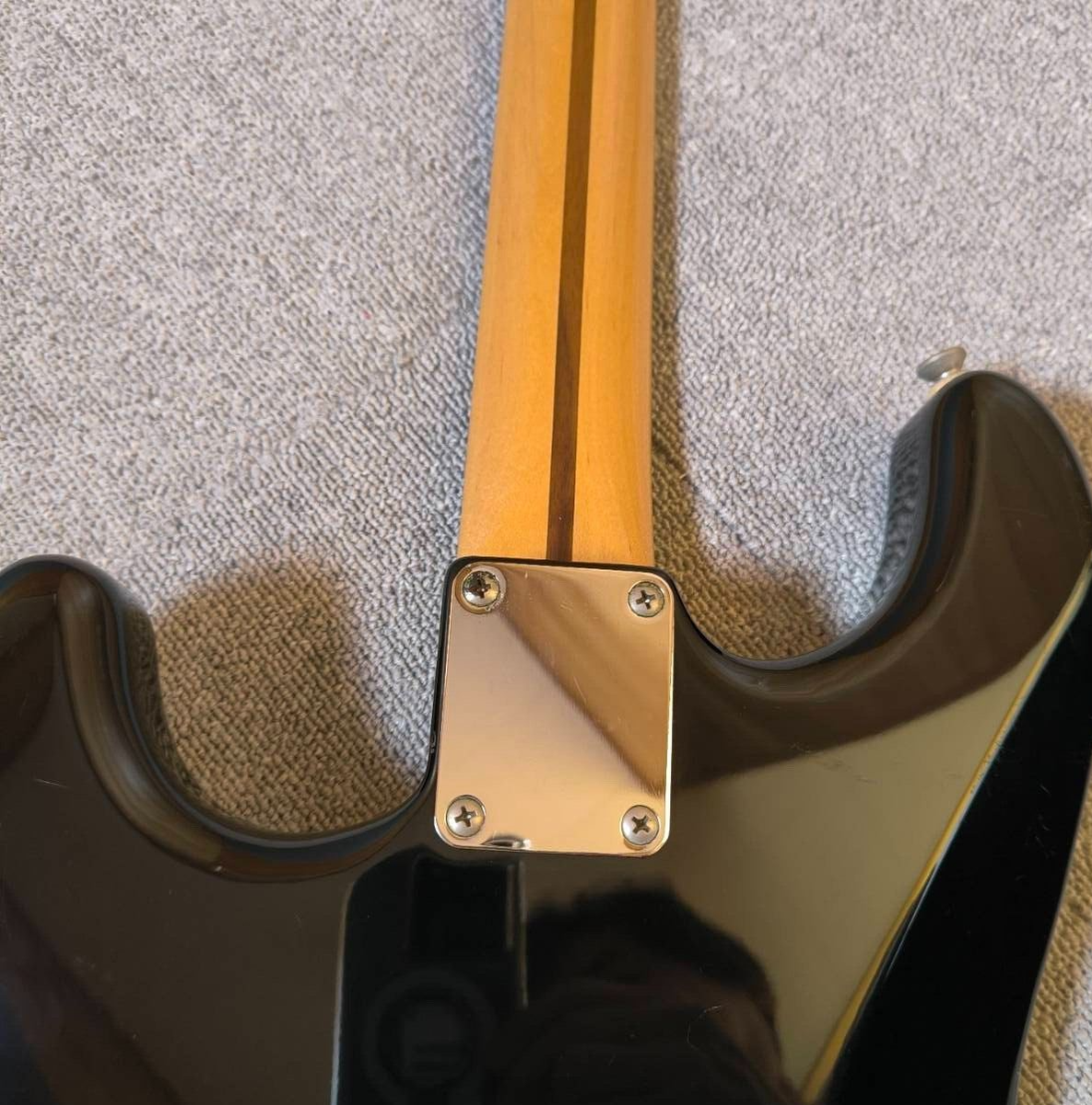 Fender Stratocaster Electric Guitar Black Made In Mexico Fender Stratocaster Electric Guitar Black Made In Mexico