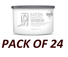 Satin Smooth 14oz Ultra Sensitive Zinc Oxide Wax - PACK OF 24