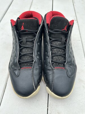 Nike Air Jordan 13 XIII Retro Low Bred 2015 Black Red 310810 