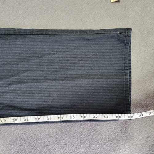 Hugo Boss Jeans Mens 38x30 Black Maine Micro Corduroy Like Straight Leg Pants - Picture 19 of 21