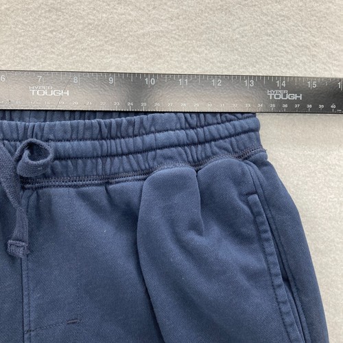 J.Crew Crew Cuts Sweatpants Youth 14 Navy Blue Tapered Leg Drawstring Preppy - Picture 7 of 13