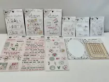 P13 Let Creativity Bloom custom bundle 11 items stickers ephemera tags cards NIP