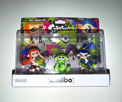 Nintendo amiibo Splatoon 3er-Pack Inkling Girl, Inkling Boy & Inkling Squid