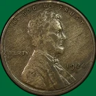 1924-D Lincoln Wheat Cent Very Fine VF Coin #40072
