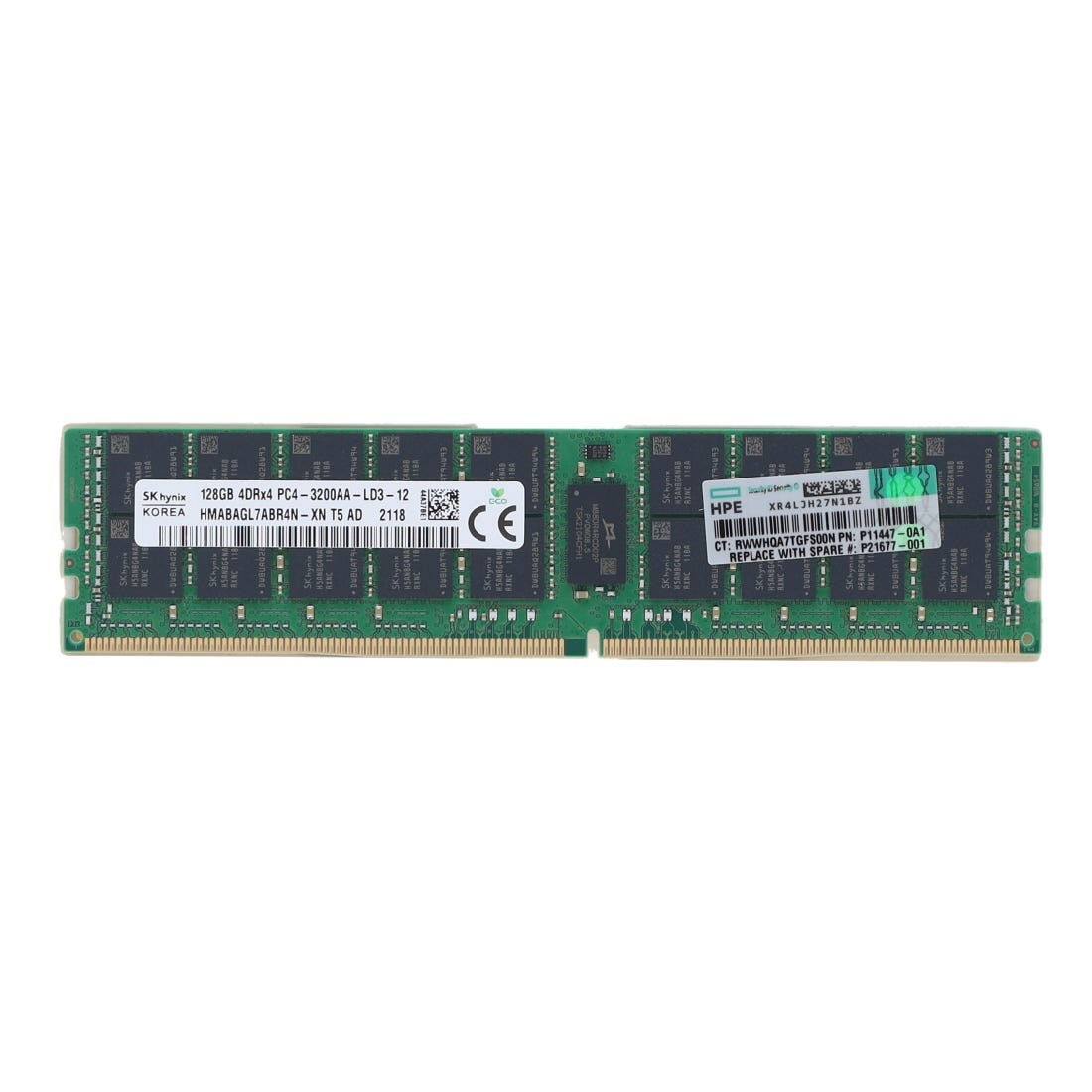 HP P06037-B21 128GB 4Rx4 PC4-25600AA-L (DDR4-3200MHz) RAM - 1yr Wty