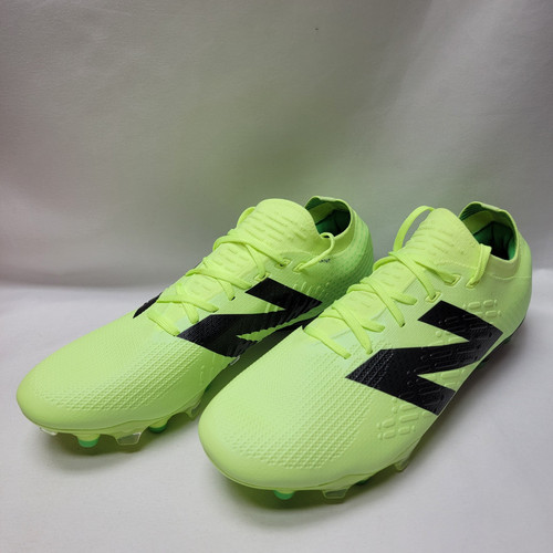 New Balance Tekela Pro Low V4+ FG Soccer Cleats Men Size 10 Neon Green Black