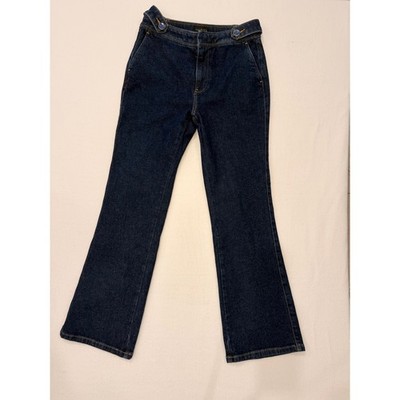 Dark Talbots Flare leg High waist jeans