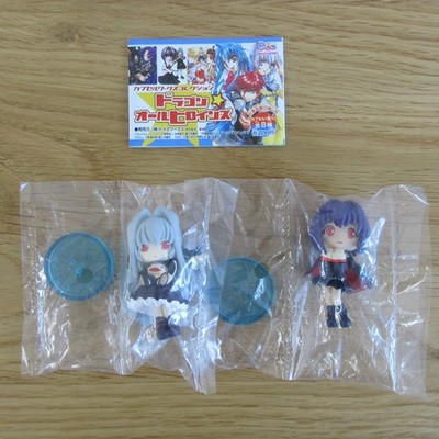 Chibi Vampire Karin Maaka + Anju Maaka mini Figure Set Capsule Works authentic