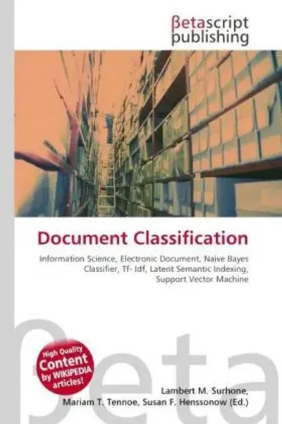 Lambert M. Surhone (U. A.) | Document Classification | Taschenbuch | Englisch-image