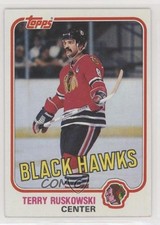 1981-82 Topps Terry Ruskowski #74W 17qs