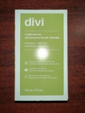 Divi Scalp Serum Revitalize  Detoxify 1 Oz 30 mL Full Size For Thin Hair