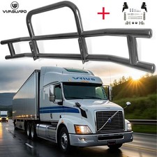 Front Deer Guard Bumper Wmount Bracket Kit For Volvo Vnl 2004-2017 Semi Trucks